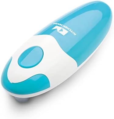 Automatic Electric Can Opener: One-Touch Operation, Smooth Edge, Battery Powered