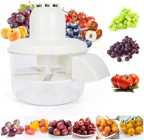 Electric Automatic Peeler for Grapes, Garlic & Cherry Tomatoes - Cordless Kitchen Tool