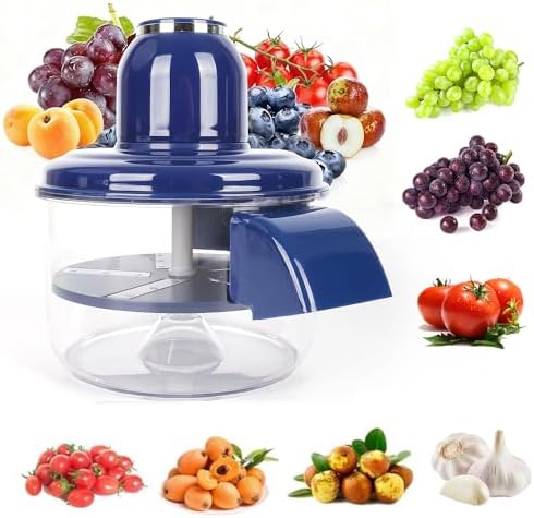 Electric Automatic Peeler for Grapes, Garlic & Cherry Tomatoes - Cordless Kitchen Tool
