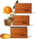 Premium Wood Car Air Freshener | Long-Lasting Teak Scent | Natural Essential Oils