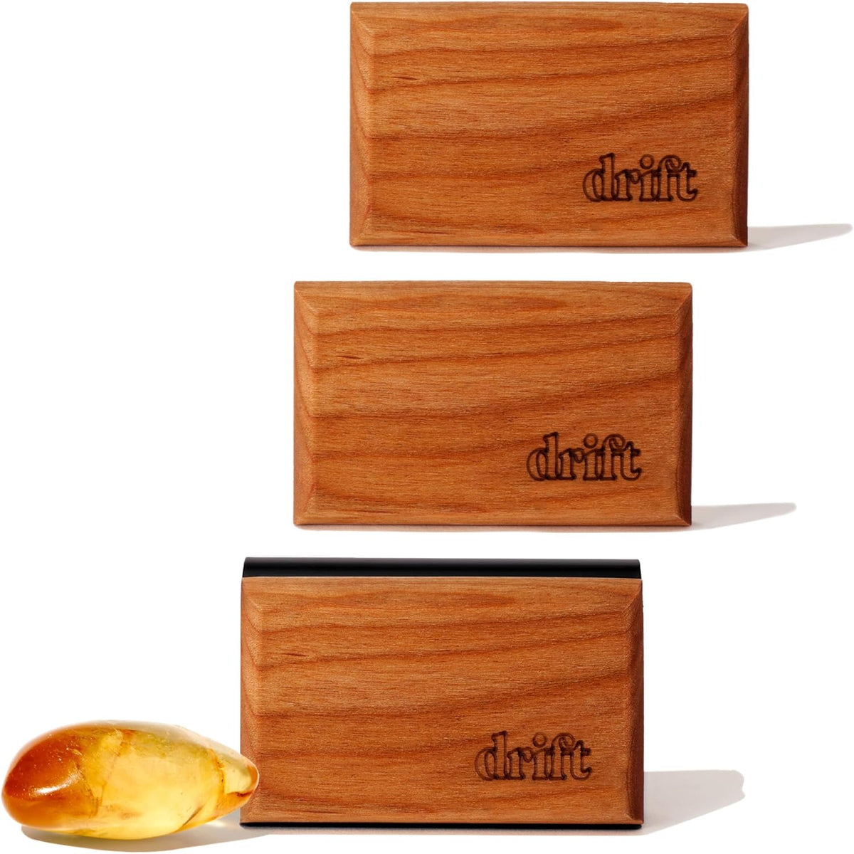 Premium Wood Car Air Freshener | Long-Lasting Teak Scent | Natural Essential Oils