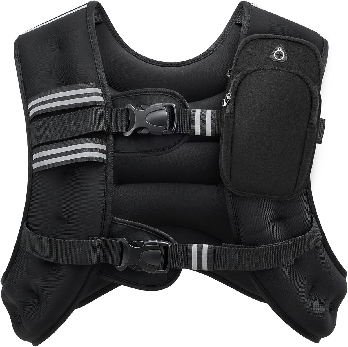 Adjustable Weighted Vest for Men & Women, 6-30lb Weight Vest for Fitness & Running