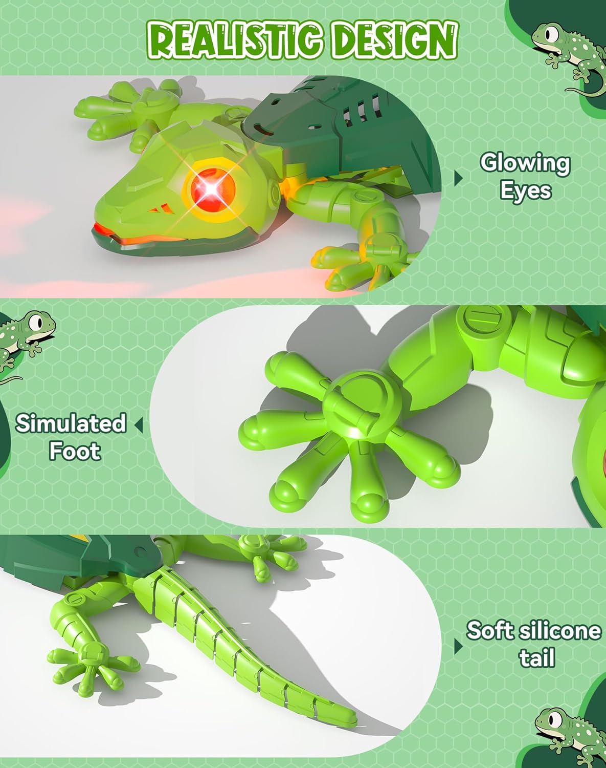 Remote Control Wall Climbing Lizard Toy