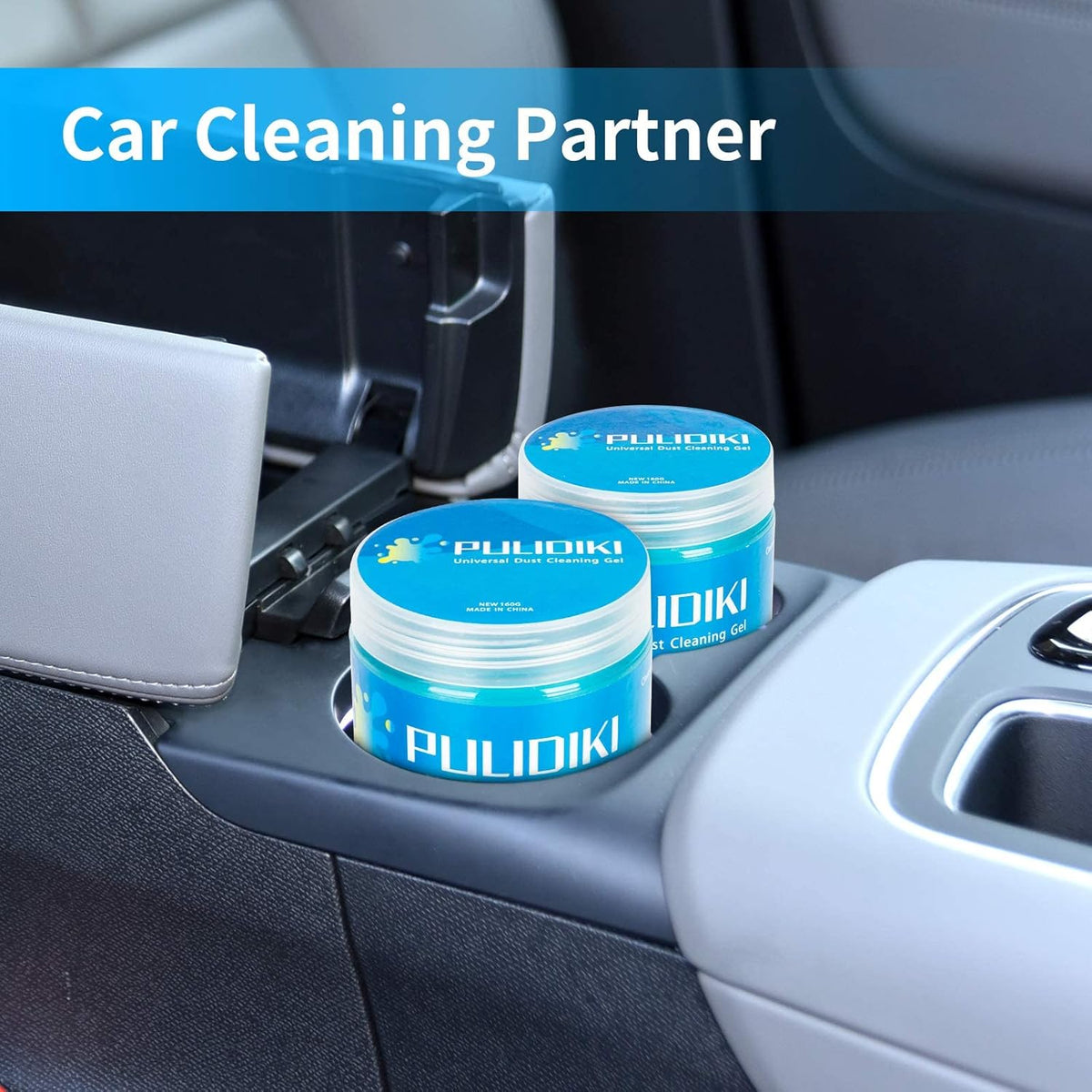 Reusable Car Cleaning Gel Putty - Deep Clean Hard-to-Reach Areas & Electronics | Dust Remover for Auto Interior, Home, Office