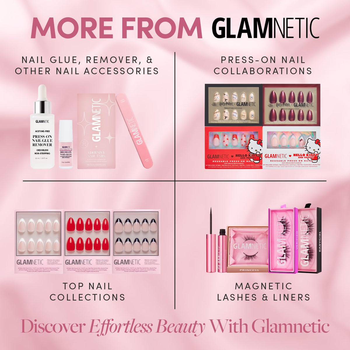 Short Round Press-On Nails - Milky Pink Blush | Salon-Quality & Reusable Fake Nails Kit with 12 Sizes