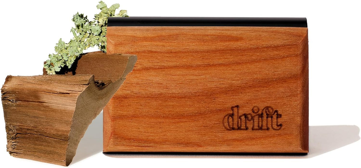 Premium Wood Car Air Freshener | Long-Lasting Teak Scent | Natural Essential Oils
