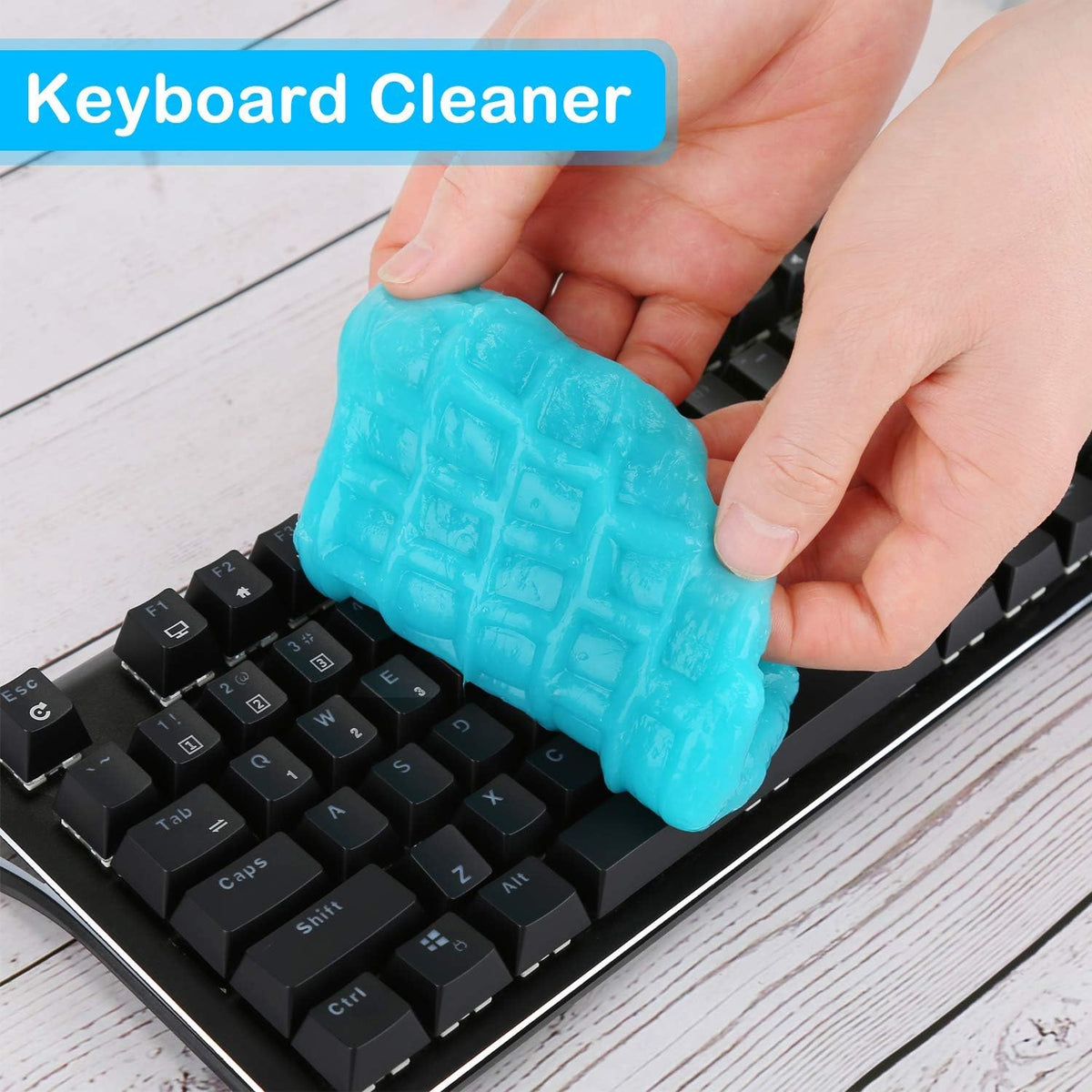 Reusable Car Cleaning Gel Putty - Deep Clean Hard-to-Reach Areas & Electronics | Dust Remover for Auto Interior, Home, Office