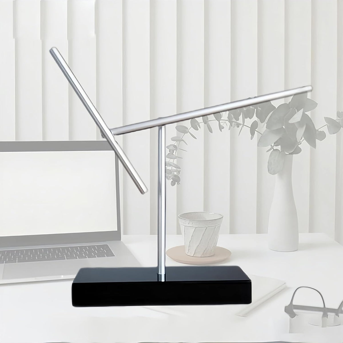 Kinetic Energy Sculpture Pendulum Perpetual Motion Desktop Ornament Silent Metal Desk Toy