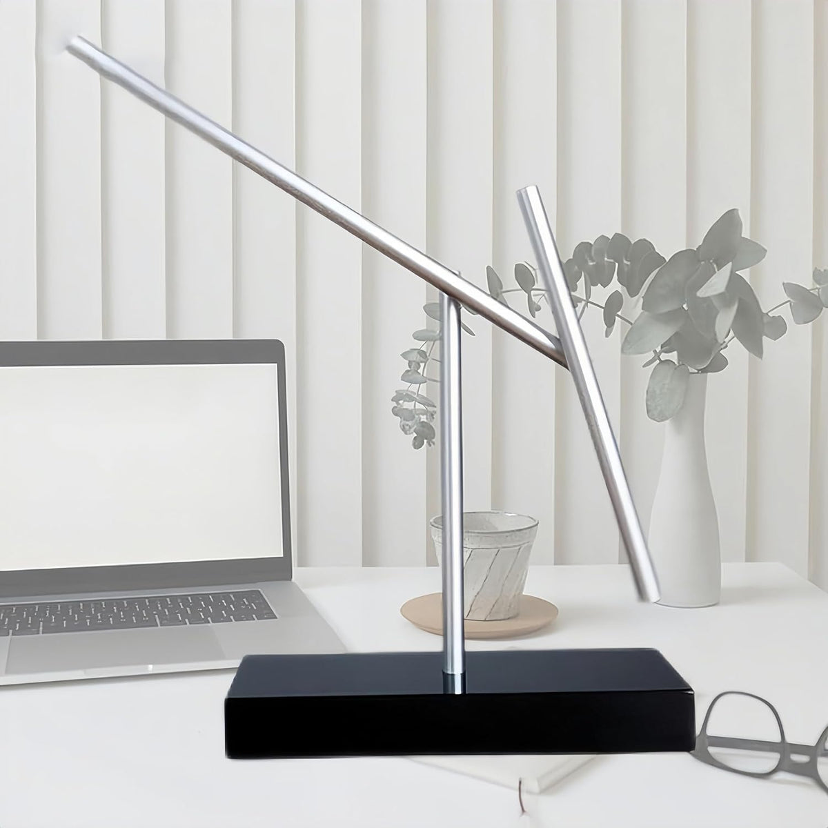 Kinetic Energy Sculpture Pendulum Perpetual Motion Desktop Ornament Silent Metal Desk Toy