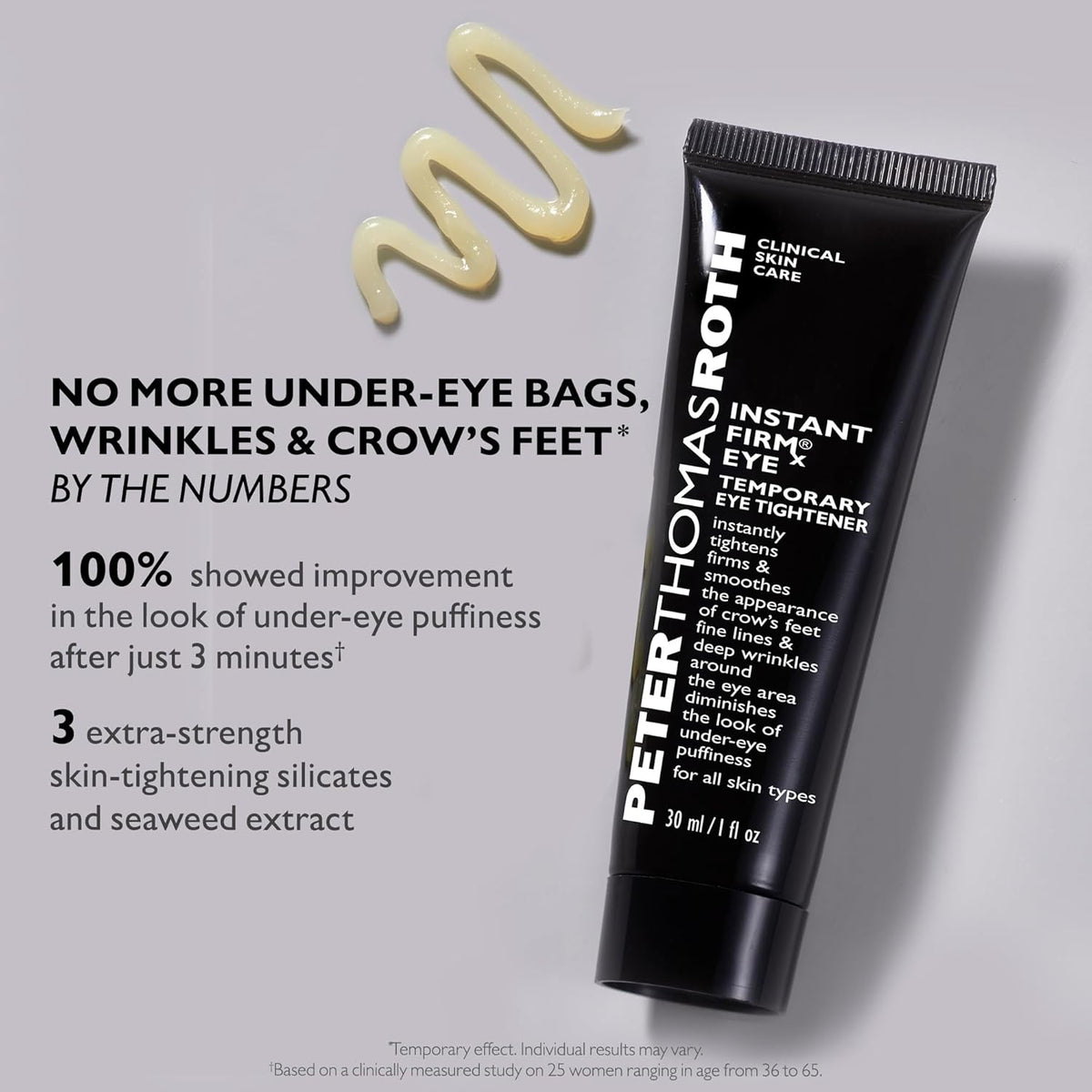 Instant Eye Tightener for Fine Lines, 1 oz - Temporary Firming Treatment