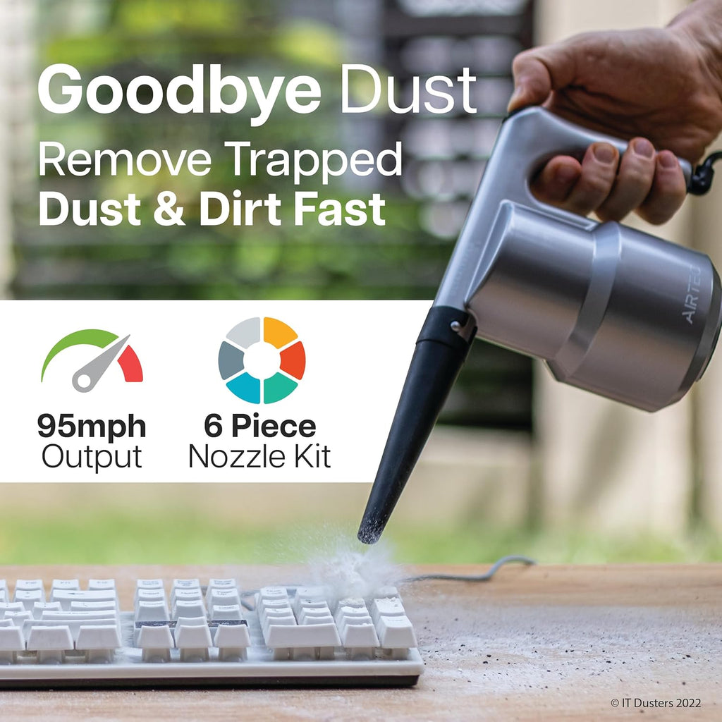 Electric Air Duster Blower for Electronics & Home Cleaning - Type 3 | Eco-Friendly Alternative to Compressed Air Cans