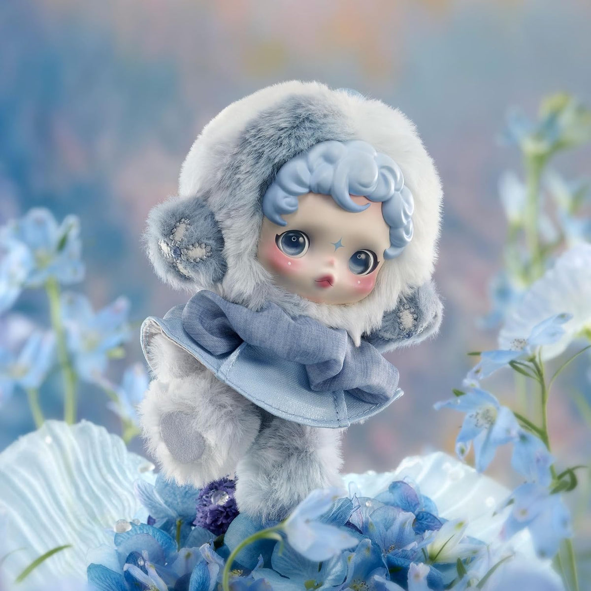 SKULLPANDA L’impressionnisme Series Plush Doll Blind Box - Collectible Art Toy Figure for Home Decor